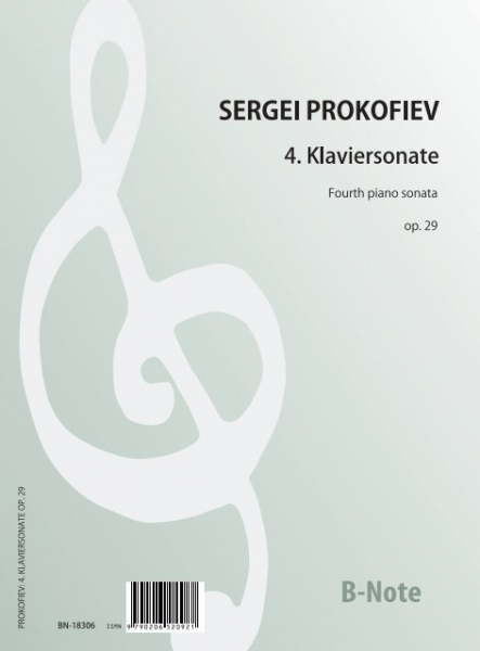 4. Klaviersonate c-Moll op.29 (1917) für Klavier