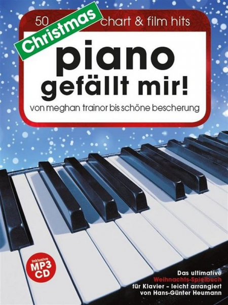 Songbook Klavier Piano gefällt mir - Christmas