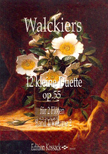 12 kleine Duette op.55 Band 2 (Nr.4-6) für 2 Flöten