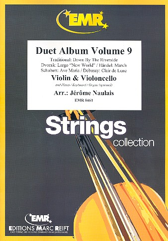Duet Album vol.9 for violin and violoncello (piano/keyboard/organ ad lib)