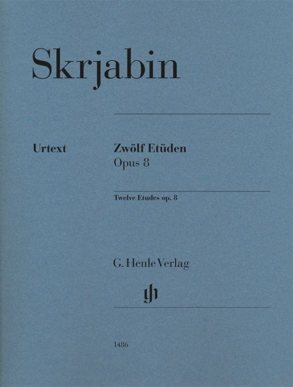 G. Henle Verlag Etüden Für Klavier 12 Etüden Op.8