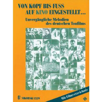 Songbook Von Kopf bis Fuß auf Kino eingestellt