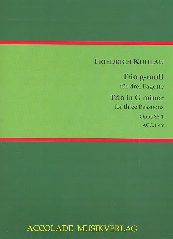 Trio g-Moll op.86,1 für 3 Fagotte