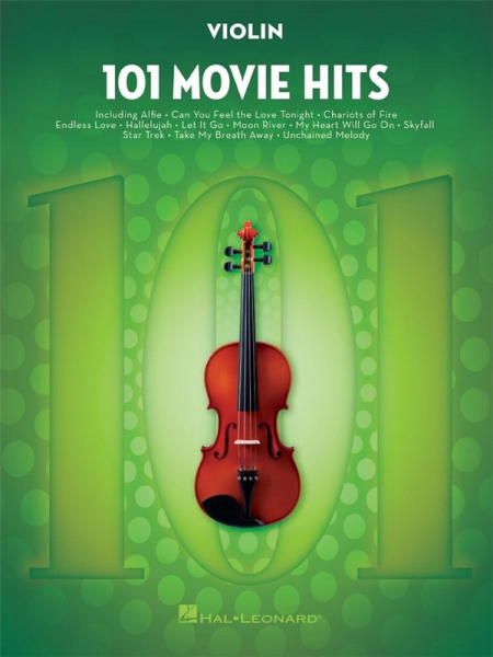 Spielband für Violine 101 Movie Hits