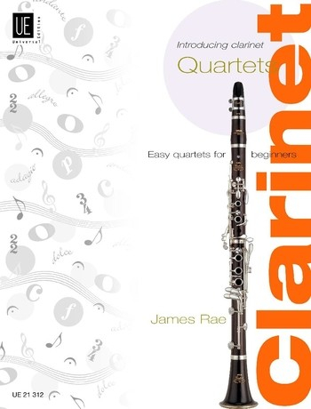 Introducing clarinet quartets for clarinets Partitur und Stimmen