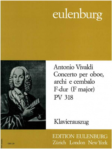 Konzert F-Dur PV318 für Oboe und Streicher