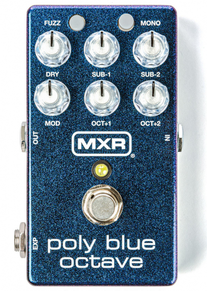 Bodeneffektgerät MXR M306 Poly Blue Octave