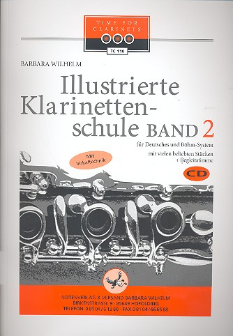 Illustrierte Klarinettenschule Band 2 (+CD) (für deutsches und Böhm-System)