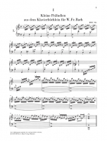 Vorschau: Spielstücke für Klavier Vorschau: Spielstücke für Klavier Kleine Präludien und Fughetten