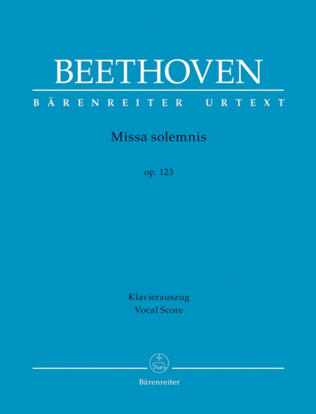 Missa solemnis op.123 für Soli, gem Chor und Orchester