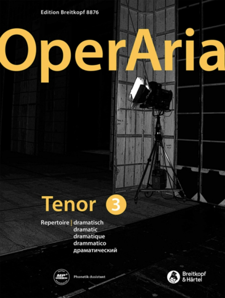 Repertoiresammlung OperAria Tenor 3: dramatisch