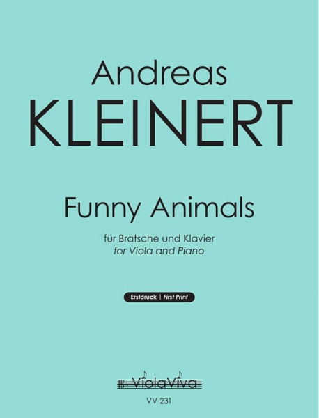 Funny Animals für Bratsche und Klavier