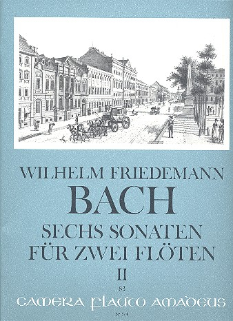 6 Sonaten Band 2 (Nr.4-6) für 2 Flöten Stimmen