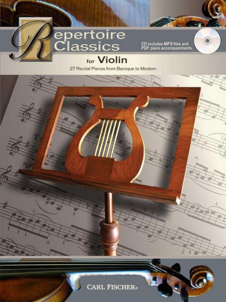 Repertoire Classics (+mp3-CD) for violin
