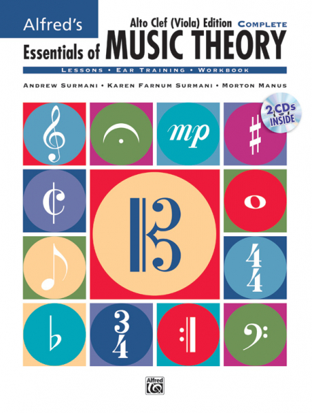 Essentials of Music Theory (+2 CD&#039;s) Complete Book Alto Clef (Viola) Edition