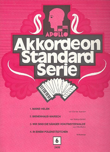 Akkordeon Standard Serie Band 6 für Akkordeon