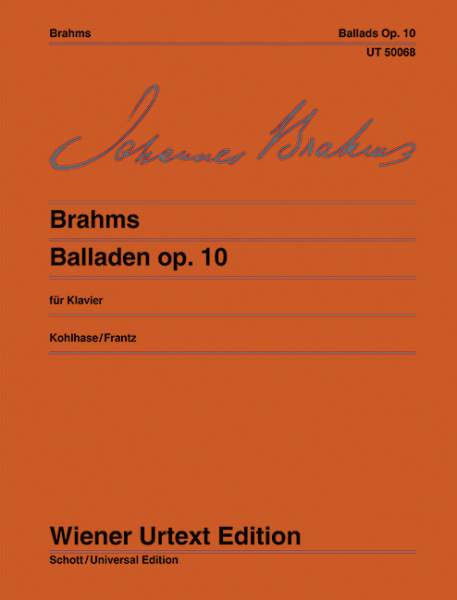 Balladen op.10 für Klavier