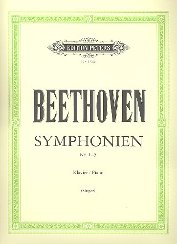 Sinfonien Band 1 (Nr.1-5) für Klavier