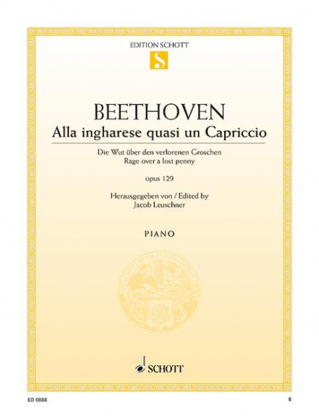 Alla ingharese quasi un Capriccio op.129 für Klavier