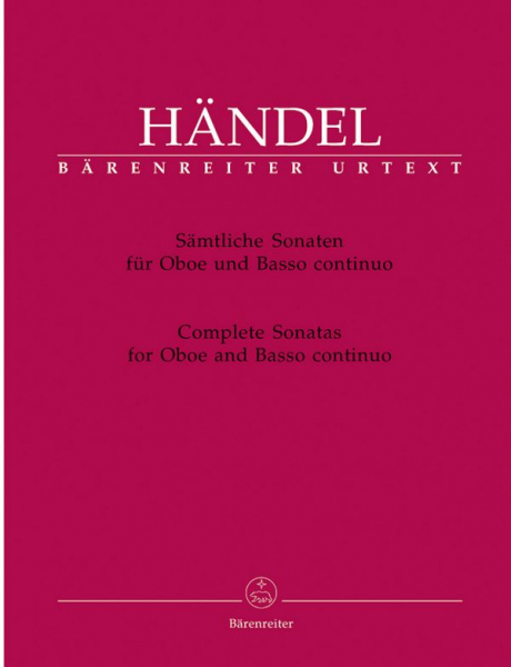 Sämtliche Sonaten für Oboe und Klavier (bc)