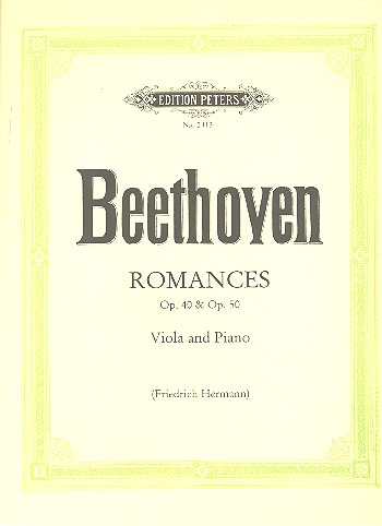 Partitur und Solostimme Romanzen op.40 &amp; 50