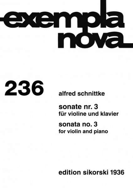 Sonate Nr.3 für Violine und Klavier