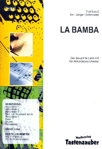 La Bamba: für Akkordeonorchester