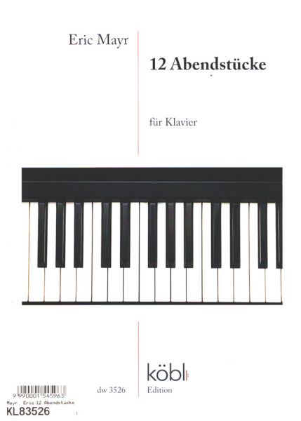 12 Abendstücke für Klavier