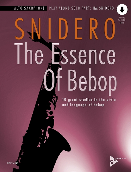 Spielband für Altsaxophon The Essence of Bebop Alto Saxophone