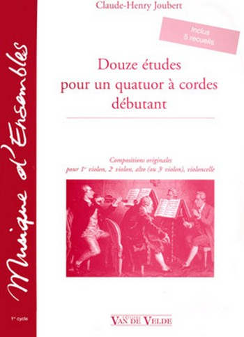 12 Études pour un quatuor à cordes débutant für Streichquartett