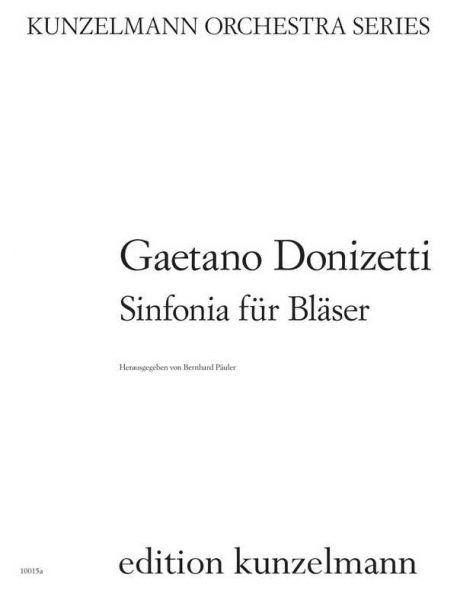Sinfonia für Flöte, 2 Oboen, 2 Klarinetten, 2 Fagotte und 2 Hörner