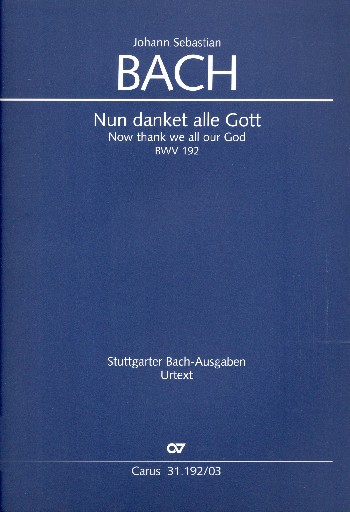 Nun danket alle Gott Kantate Nr.192 BWV192