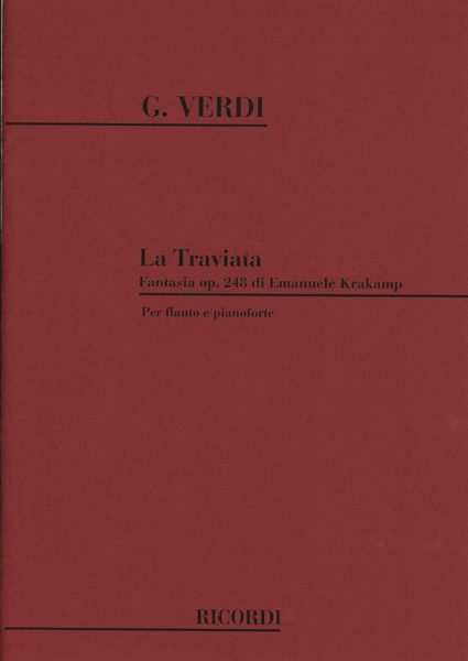 La Traviata op.248 Fantasia per flauto e pianoforte