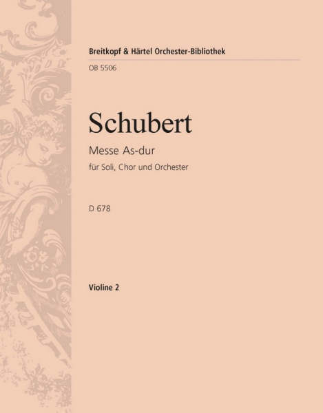 Messe As-Dur D678 für Soli, gem Chor und Orchester