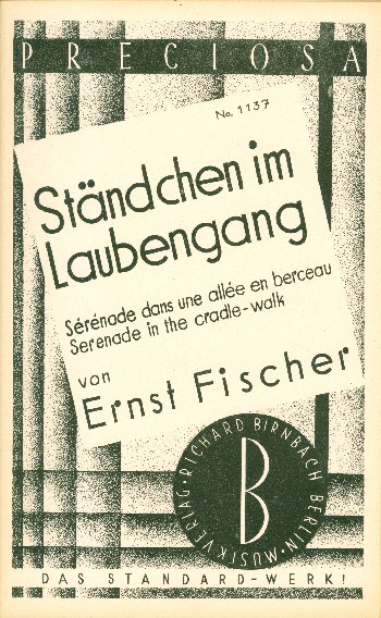 Ständchen im Laubengang: für Salonorchester