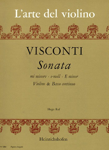 Sonate e-Moll für Violine und Bc