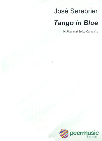 Tango in Blue for flute and string orchestra