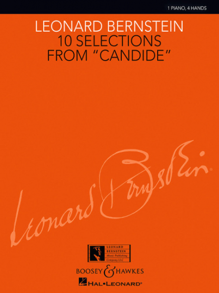 10 selections from candide for piano 4 hands