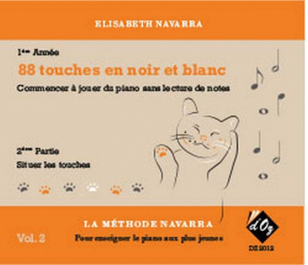 La méthode Navarra 1ère année vol.2 pour piano