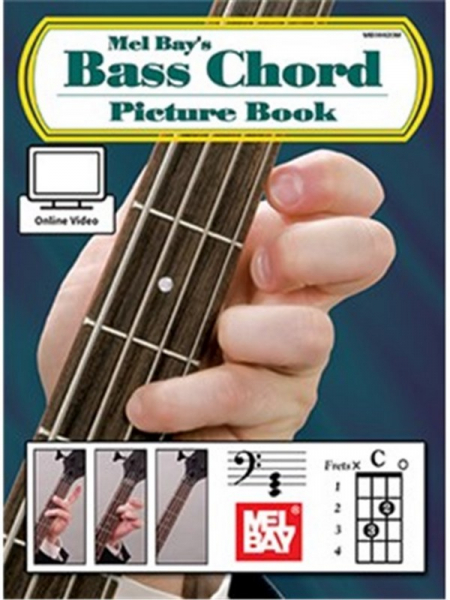 MB99920M Bass Chord Picture Book (+Online Audio Access)