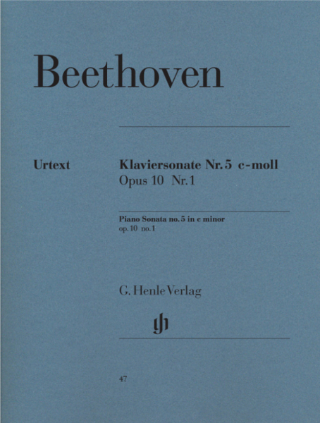 Sonate c-Moll op.10,1 für Klavier
