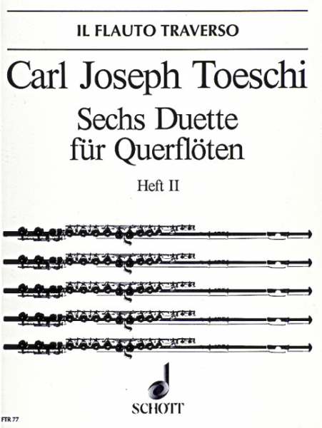 6 Duette Band 2 (Nr.4-6) für 2 Flöten