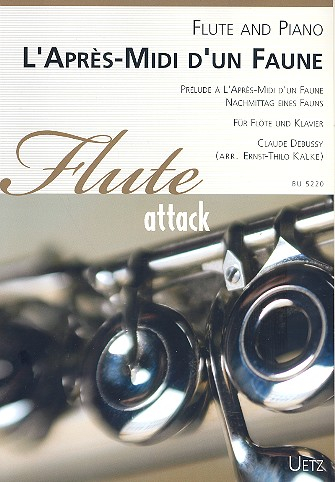 Prélude à l&#039;après-midi d&#039;un faune für Flöte und Klavier
