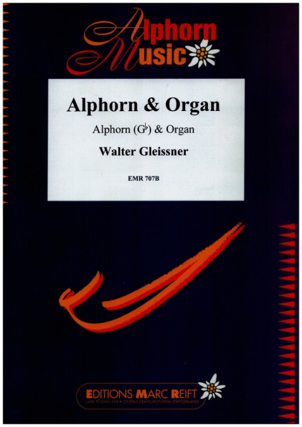 Alphorn und Orgel für Alphorn in Ges und Orgel