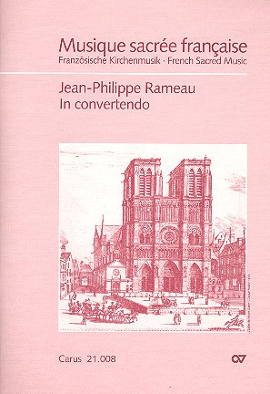 In convertendo für Soli, gem Chor und Orchester