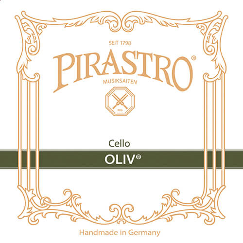 4/4 Cellosaite Einzeln Pirastro Oliv D 27