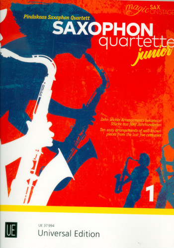 Saxophonquarttette junior Band 1 für 4 Saxophone (AATBar)
