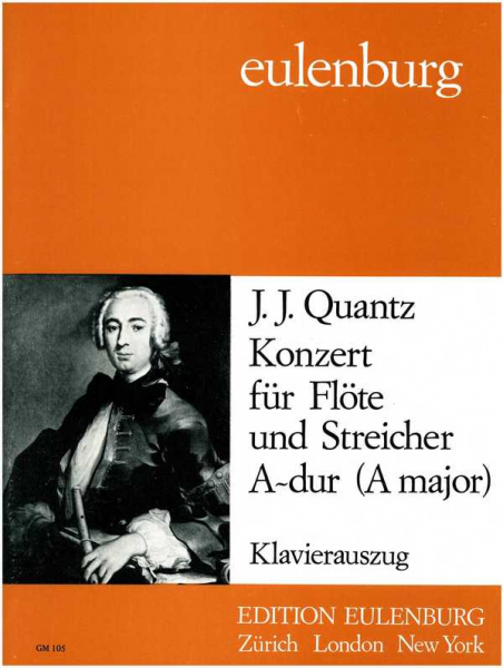 Konzert A-Dur für Flöte und Streicher
