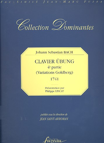 Clavier Übung Band 4 Goldberg Variationen