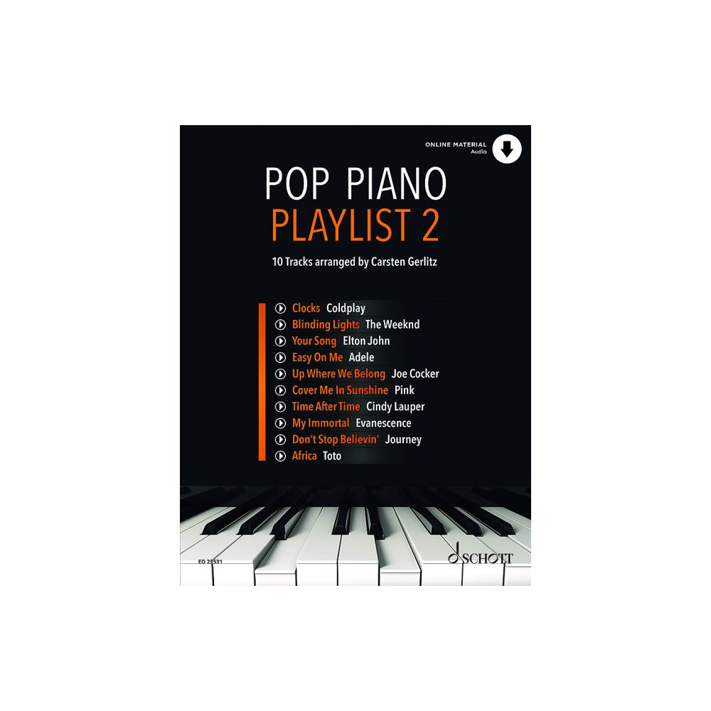 Schott Music Gmbh & Co.kg Sammelband Klavier Pop Piano Playlist 2